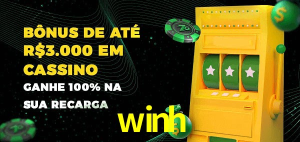 winh melhor bônus de depósito